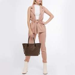 Louis Vuitton Damier Ebene Canvas Neverfull MM Bag