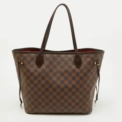 Louis Vuitton Damier Ebene Canvas Neverfull MM Bag