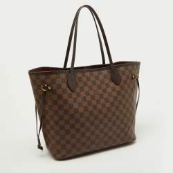 Louis Vuitton Damier Ebene Canvas Neverfull MM Bag