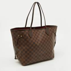 Louis Vuitton Damier Ebene Canvas Neverfull MM Bag