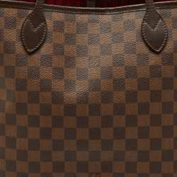 Louis Vuitton Damier Ebene Canvas Neverfull MM Bag