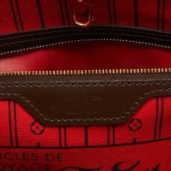 Louis Vuitton Damier Ebene Canvas Neverfull MM Bag