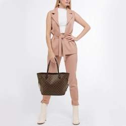 Louis Vuitton Damier Ebene Canvas Neverfull MM Bag