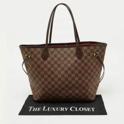 Louis Vuitton Damier Ebene Canvas Neverfull MM Bag