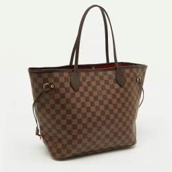 Louis Vuitton Damier Ebene Canvas Neverfull MM Bag