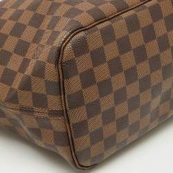 Louis Vuitton Damier Ebene Canvas Neverfull MM Bag