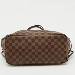 Louis Vuitton Damier Ebene Canvas Neverfull MM Bag