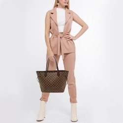 Louis Vuitton Damier Ebene Canvas Neverfull MM Bag