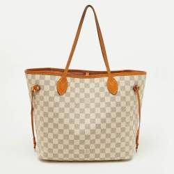 Louis Vuitton Damier Azur Canvas Neverfull MM Bag