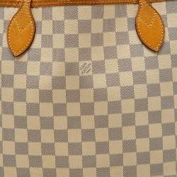 Louis Vuitton Damier Azur Canvas Neverfull MM Bag