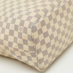 Louis Vuitton Damier Azur Canvas Neverfull MM Bag