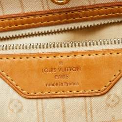 Louis Vuitton Damier Azur Canvas Neverfull MM Bag