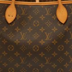 Louis Vuitton Monogram Canvas Neverfull MM Bag