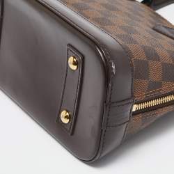 Pre Owned Louis Vuitton Damier Ebene Canvas Alma BB Bag