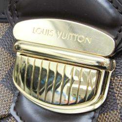 Pre Owned Louis Vuitton Brown Damier Sistine MM Shoulder Bag