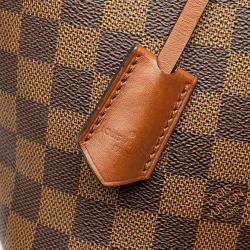 Louis Vuitton Brown Damier Ebene Canvas Belmont MM Tote Bag