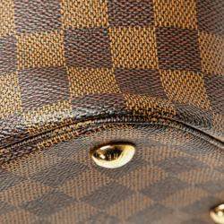 Louis Vuitton Brown Damier Ebene Canvas Belmont MM Tote Bag
