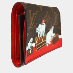 Louis Vuitton Monogram Canvas Polar Bear Trifold Wallet