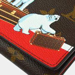 Louis Vuitton Monogram Canvas Polar Bear Trifold Wallet