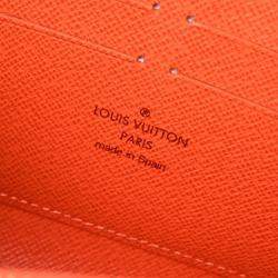 Louis Vuitton White Multicolor Zippy Wallet