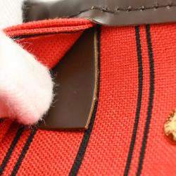 مملوكة مسبقًا Louis Vuitton Brown Damier Neverfull PM Tote Bag