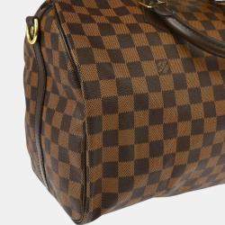 Pre Owned Louis Vuitton Damier Speedy Bandouliere 35 Handbag