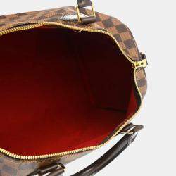 Pre Owned Louis Vuitton Damier Speedy Bandouliere 35 Handbag