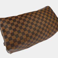 Pre Owned Louis Vuitton Damier Speedy Bandouliere 35 Handbag