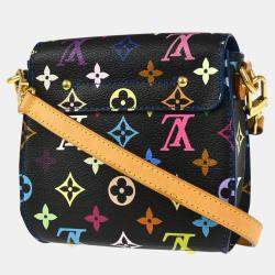 Louis Vuitton Black Multicolor Heart Breaker Shoulder Bag