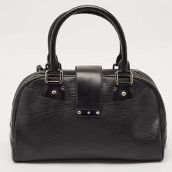 Louis Vuitton Black Epi Leather Montaigne GM Bag