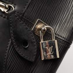 Louis Vuitton Black Epi Leather Montaigne GM Bag