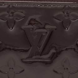 Louis Vuitton Burgundy Patent Leather Cles Purse