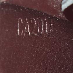 Louis Vuitton Burgundy Patent Leather Cles Purse