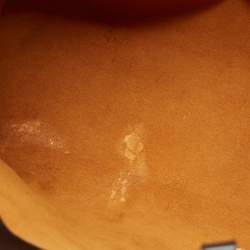 Pre Owned حقيبة لوي فيتون اونتيغو جلد مطبوع مونوغرامي أسود متوسطة