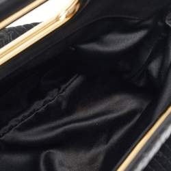 مملوكة مسبقًا Louis Vuitton Black Monogram Suede and Patent Leather Limited Edition Motard Afterdark Bag