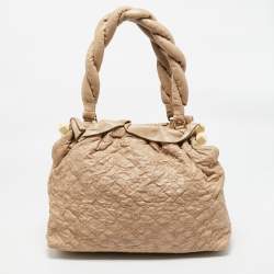 Pre Owned حقيبة لوي فيتون إصدار محدود ستراتوس اوليمب جلد مونوغرامي بيج متوسطة