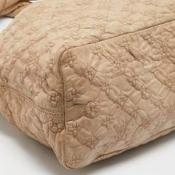 Pre Owned حقيبة لوي فيتون إصدار محدود ستراتوس اوليمب جلد مونوغرامي بيج متوسطة