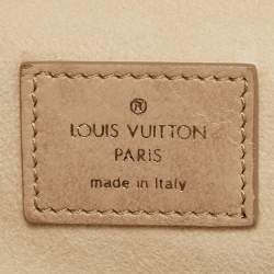 Pre Owned حقيبة لوي فيتون إصدار محدود ستراتوس اوليمب جلد مونوغرامي بيج متوسطة