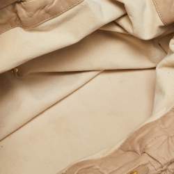 Pre Owned حقيبة لوي فيتون إصدار محدود ستراتوس اوليمب جلد مونوغرامي بيج متوسطة