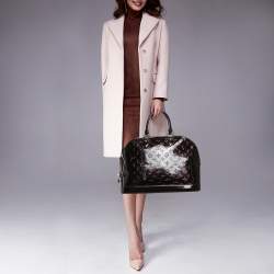 مملوكة مسبقًا Louis Vuitton Amarante Monogram Vernis Alma GM Bag