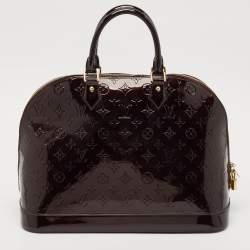 مملوكة مسبقًا Louis Vuitton Amarante Monogram Vernis Alma GM Bag