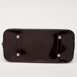 مملوكة مسبقًا Louis Vuitton Amarante Monogram Vernis Alma GM Bag