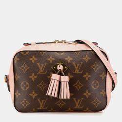 Louis Vuitton Brown Monogram Saintonge Bag