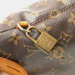 Louis Vuitton Brown Monogram Lockit PM Bag