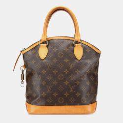 Louis Vuitton Brown Monogram Lockit PM Bag
