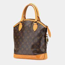 Louis Vuitton Brown Monogram Lockit PM Bag