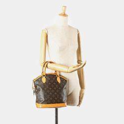 Louis Vuitton Brown Monogram Lockit PM Bag