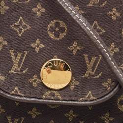 Pre Owned Louis Vuitton Monogram Mini Lin Canvas Pochette Cancun Bag