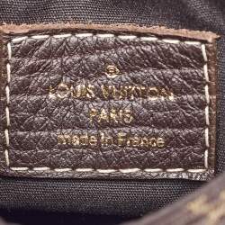 Pre Owned Louis Vuitton Monogram Mini Lin Canvas Pochette Cancun Bag