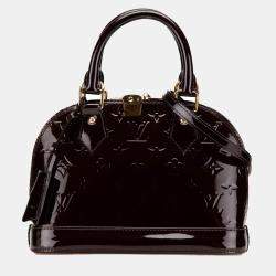 Louis Vuitton Purple Monogram Vernis Alma BB